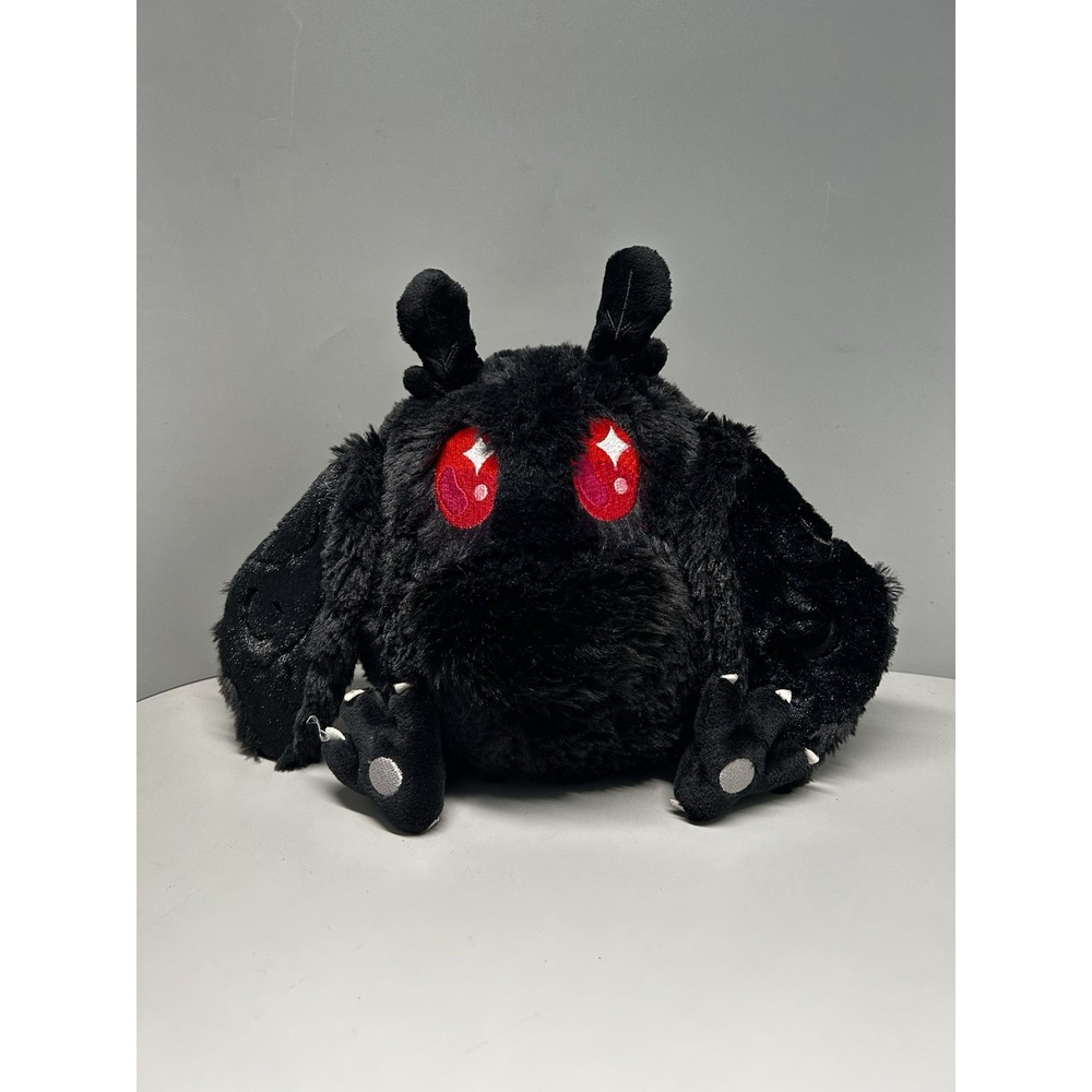 Squishɑble Baby Mothman 8" Collectible Plush Toy with Wing Magnets Black Bat (?)